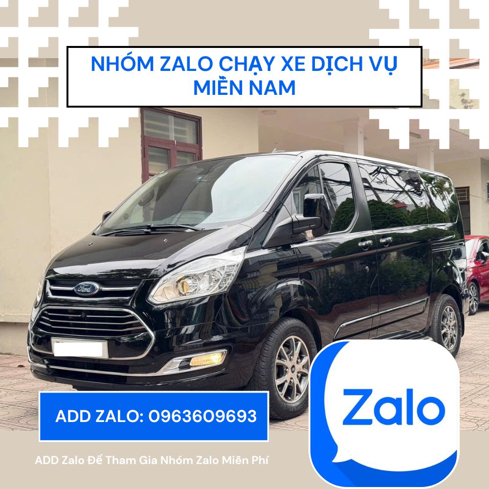 Nhóm Zalo Chạy xe Dịch Vụ Miền Nam (1)