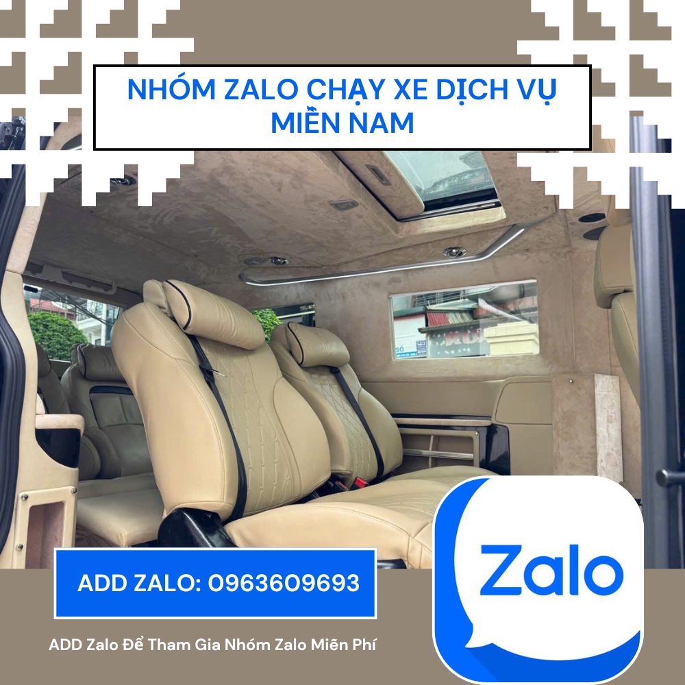 Nhóm Zalo Chạy xe Dịch Vụ Miền Nam (2)