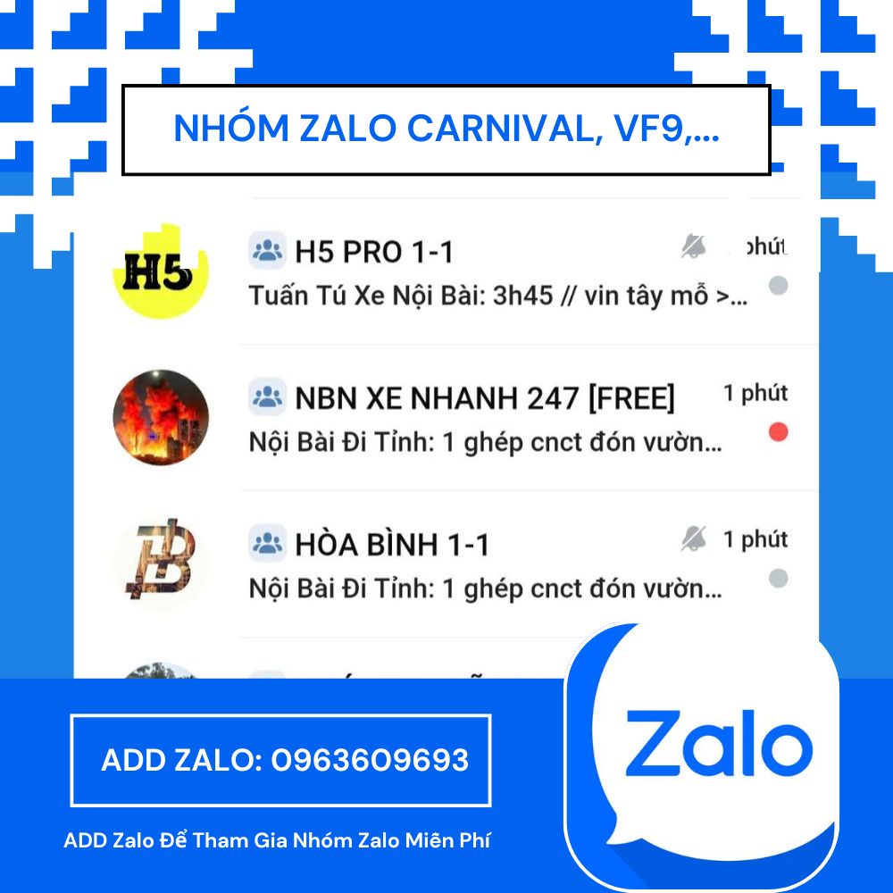 nhóm zalo chạy xe dịch vụ hà nội (2)